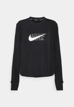 Nike Performance Damen MIDLAYER - Langarmshirt - Black/dark Smoke Grey -Angebote Nike Store 9cebff5e16b94416909df6dbc3ef0426