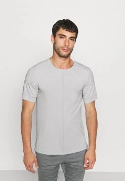 Nike Performance M NK DRY TOP - T-Shirt Basic - Smoke Grey/white/black | Herren