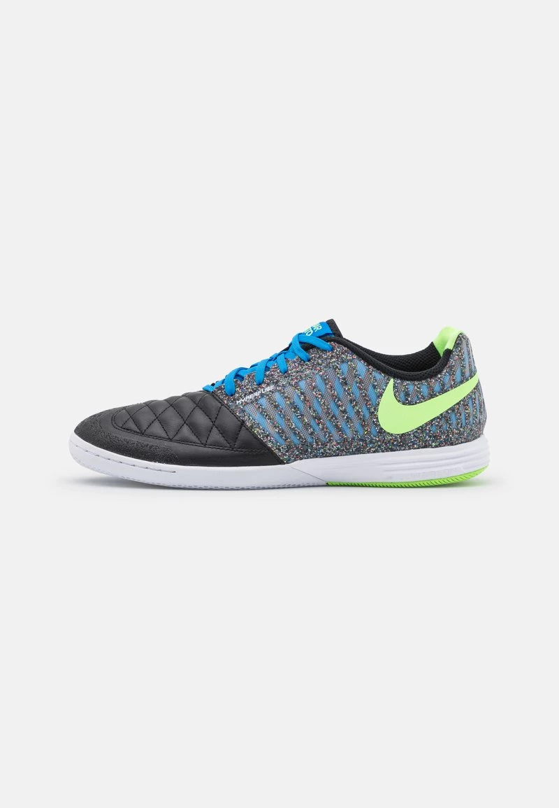 Nike Performance Herren LUNARGATO II - Fußballschuh Halle - White/black/light Photo Blue 1 Nike Performance Herren LUNARGATO II - Fußballschuh Halle - White/black/light Photo Blue