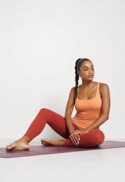 Nike Performance Damen THE YOGA LUXE TANK - Top - Healing Orange/apricot Agate -Angebote Nike Store 9d55c79befbf457a89ebe32f89a7b3e5