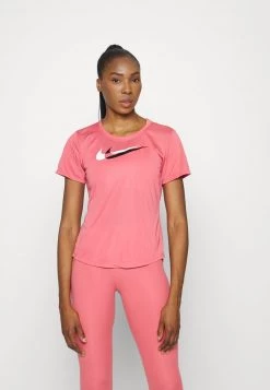 Nike Performance Damen RUN - T-Shirt Print - Archaeo Pink/white