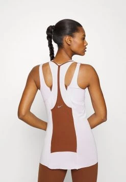 Nike Performance Damen LUXE TANK - Top - Doll/oxen Brown/iron Grey -Angebote Nike Store 9dd52a92d37447aa8649fb72ae060eb2