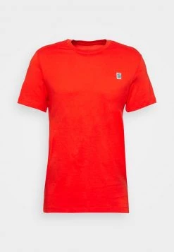 Nike Performance Herren COURT - T-Shirt Basic - Habanero Red
