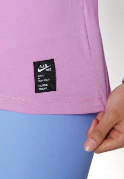 Nike Performance Damen YOGA AIR - Sport T-shirt - Fuchsia Glow -Angebote Nike Store 9e6deb6d3f294a77bb570793e5a914fa