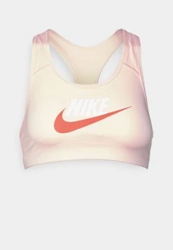 Nike Performance Damen FUTURA - Sport-BH Mit Mittlerer Stützkraft - Atmosphere/white/madder Root -Angebote Nike Store 9e70d8d8a9394c498f67d4926ff93cb5
