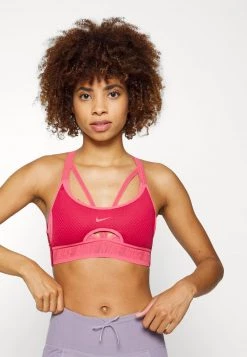Nike Performance Damen INDY BRA - Sport-BH Mit Leichter Stützkraft - Pomegranate/gypsy Rose
