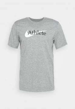 Nike Performance Herren TEE ATHLETE - T-Shirt Print - Dark Grey Heather -Angebote Nike Store 9ea280c27bbe4bb9838955c854d09ef7