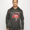 Nike Performance Herren NFL TAMPA BAY BUCCANEERSTHERMA HOODIE - Kapuzenpullover - Deep Pewter/gym Red