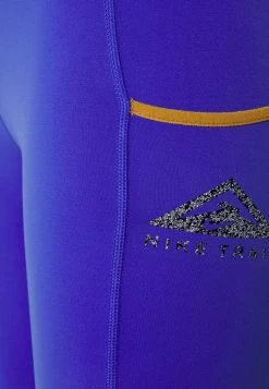 Nike Performance W NK EPIC LUXE SHORT TRAIL - Tights - Lapis/wheat/silver | Damen -Angebote Nike Store 9ecc4d8c416045efa94922cb1a2216e4