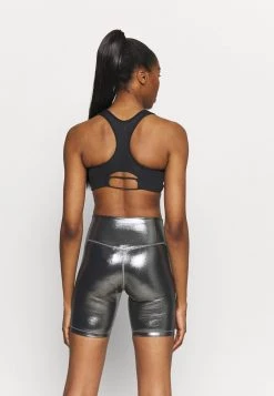 Nike Performance Damen AIR BRA - Sport-BH Mit Mittlerer Stützkraft - Black/reflective Silver -Angebote Nike Store 9ffaea49f25e4fe78a1129ef4c9275a0