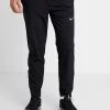 Nike Performance Herren RUN STRIPE PANT - Jogginghose - Black/silver