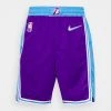 Nike Performance Herren NBA LOS ANGELES LAKERS MOMENTS MIXTAPE SWINGMAN SHORT - Kurze Sporthose - Field Purple/coast
