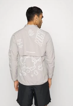 Nike Performance Herren RUN - Laufjacke - College Grey/silver -Angebote Nike Store a04fb2d5daec4d969370764662096898