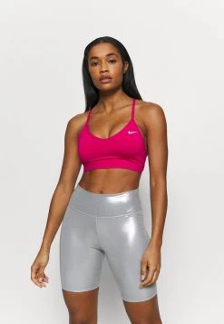 Nike Performance Damen INDY - Sport-BH Mit Leichter Stützkraft - Fireberry/white
