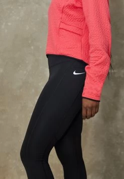 Nike Performance Damen FAST CROP - Tights - Black/silver -Angebote Nike Store a0f74a1ebdb54c3995ac6ea04a9a07ba