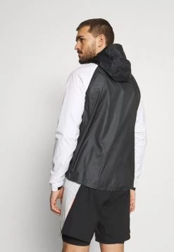 Nike Performance TRAIL WINDRUNNER - Laufjacke - Black/smoke Grey/white | Herren -Angebote Nike Store a0f9a3b570f94d4b974746fcddcc65e6