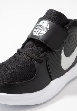 Nike Performance Unisex TEAM HUSTLE - Basketballschuh - Black/metallic Silver/wolf Grey/white -Angebote Nike Store a13ed922c0ec4c62bf145124995e638a