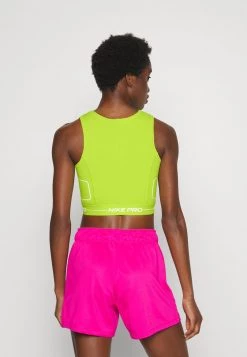 Nike Performance Damen TANK - Top - Atomic Green/white -Angebote Nike Store a14ead6efb9e4b2981fae7d24695fc91