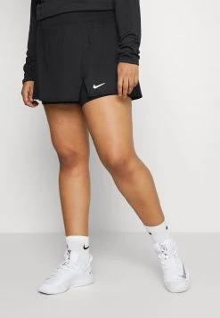 Nike Performance Damen COURT VICTORY SKIRT PLUS - Sportrock - Black/white