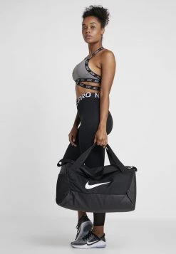 Nike Performance DUFF 9.0 UNISEX - Sporttasche - Black/white -Angebote Nike Store a1a9145015ae42e78596e85d0da944a5