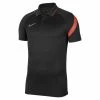Nike Performance ACADEMY - Poloshirt - Anthracite/bright Crimson/white | Herren