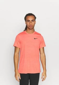 Nike Performance Herren SUPERSET - Sport T-shirt - Magic Ember/black