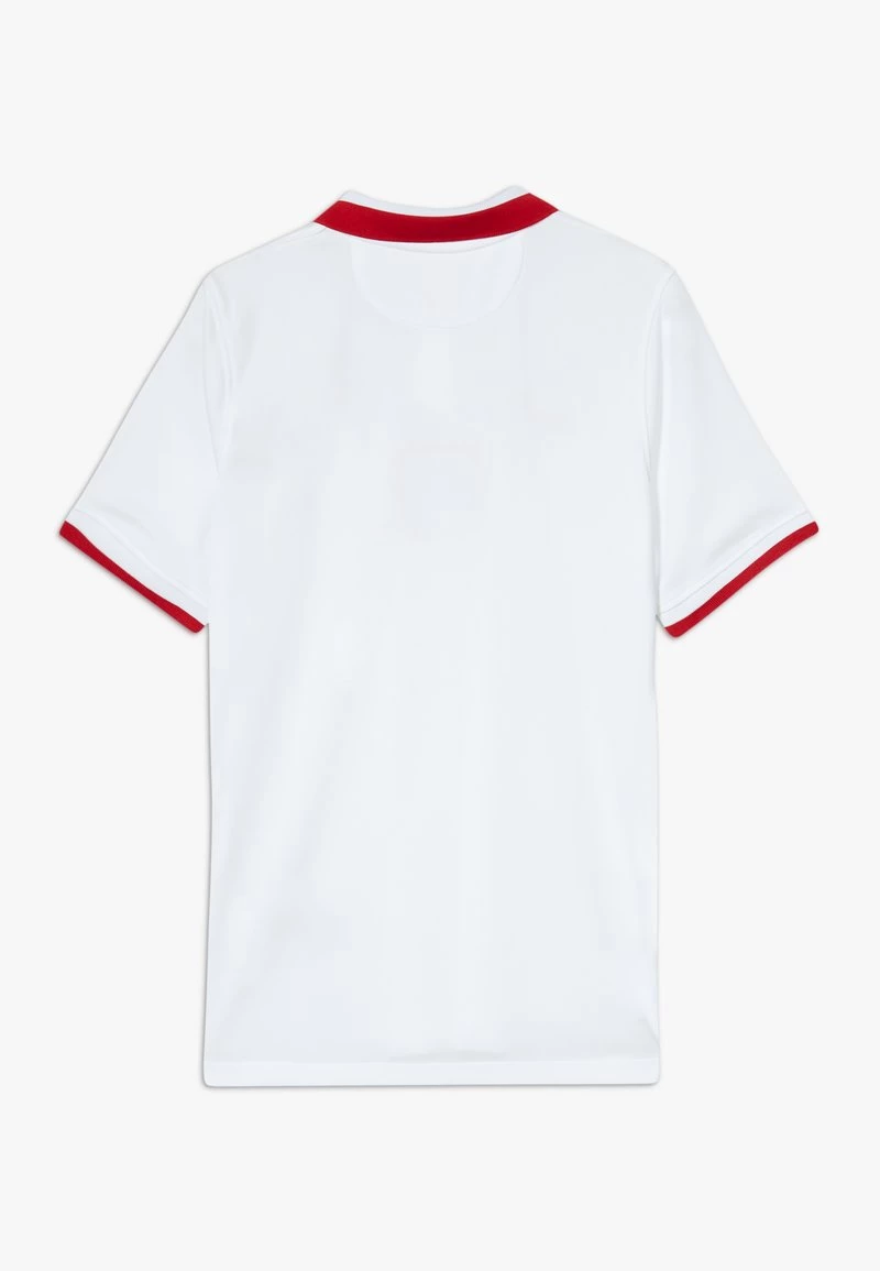 Nike Performance Unisex POLEN Y NK BRT STAD SS HM - Vereinsmannschaften - White/sport Red 2 Nike Performance Unisex POLEN Y NK BRT STAD SS HM - Vereinsmannschaften - White/sport Red – Bild 2