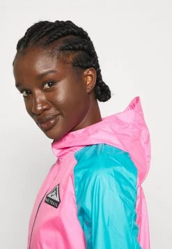 Nike Performance Damen TRAIL - Laufjacke - Pink Glow/turquoise Blue/dark Teal Green/black -Angebote Nike Store a2fa9c663ac6480ebb9e9a918cbf723e