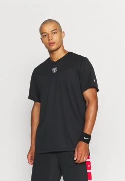 Nike Performance Herren NFL LAS VEGAS RAIDERS TOP COACH - Vereinsmannschaften - Black Field/silver
