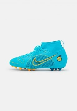 Nike Performance MERCURIAL JR 8 ACADEMY AG UNISEX - Fußballschuh Nocken - Chlorine Blue/laser Orange/marina
