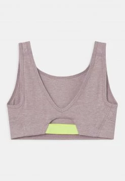 Nike Performance Kinder LUXE BRA - Sport BH - Plum Fog/white/lemon Twist -Angebote Nike Store a36c99e866184d65a69281976fde06aa