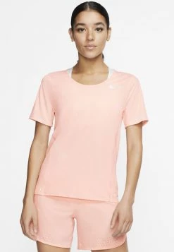 Nike Performance Damen CITY SLEEK - T-Shirt Print - Washed Coral