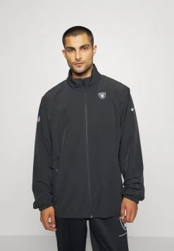 Nike Performance Herren NFL LAS VEGAS RAIDERS JACKET - Vereinsmannschaften - Black/field Silver