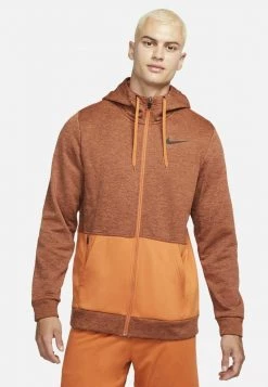 Nike Performance Herren Sweatjacke - Sport Spice/dark Pony/heather/black