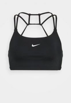 Nike Performance Damen INDY BRA NON PAD - Sport-BH Mit Leichter Stützkraft - Black/white -Angebote Nike Store a4130ead82084999bb855895e711b49b