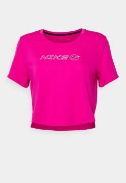 Nike Performance ONE CROP - Sport T-shirt - Active Pink | Damen -Angebote Nike Store a41f963350ee4d40bb9924b48c87be28