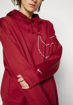 Nike Performance Damen THERMA-FIT - Kapuzenpullover - Pomegranate/white -Angebote Nike Store a498efd922594ec080834bddfc9437c2