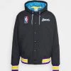 Nike Performance Herren NBA LOS ANGELES LAKERS MOMENTS MIXTAPES JACKET - Vereinsmannschaften - Black/coast/amarillo/field Purple