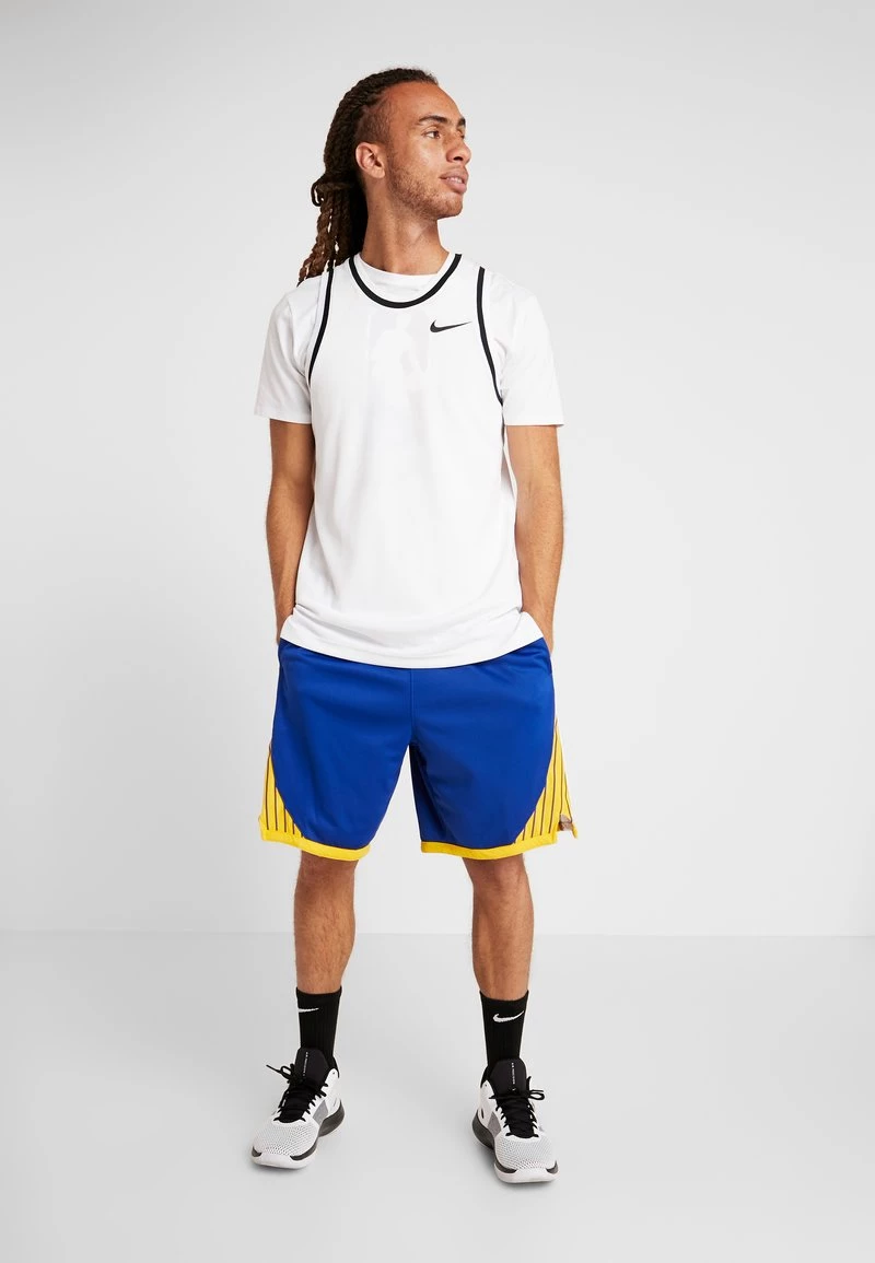 Nike Performance Herren NBA GOLDEN STATE WARRIORS SWINGMAN SHORT - Kurze Sporthose - Rush Blue/white/amarillo 2 Nike Performance Herren NBA GOLDEN STATE WARRIORS SWINGMAN SHORT - Kurze Sporthose - Rush Blue/white/amarillo – Bild 2