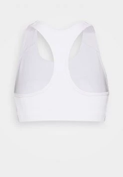 Nike Performance Damen FUTURA BRA - Sport-BH Mit Mittlerer Stützkraft - White/black -Angebote Nike Store a50970e676f743639036c9385c5cffb4