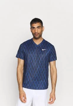 Nike Performance Herren T-Shirt Print - Obsidian/white