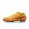 Nike Performance Unisex PHANTOM GT2 ELITE FG - Fußballschuh Nocken - Laser Orange Total Orange Bright Crimson Black
