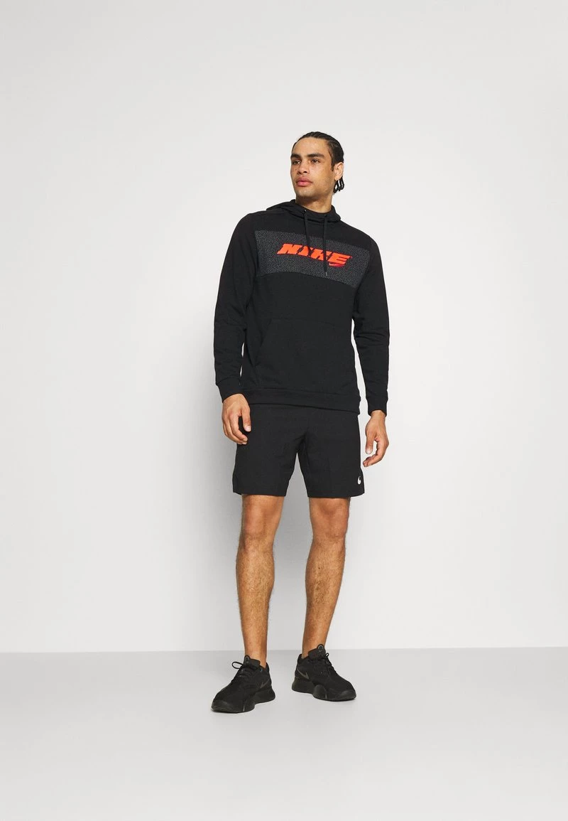 Nike Performance DRY ENERGY - Kapuzenpullover - Black/bright Crimson | Herren 2 Nike Performance DRY ENERGY - Kapuzenpullover - Black/bright Crimson | Herren – Bild 2