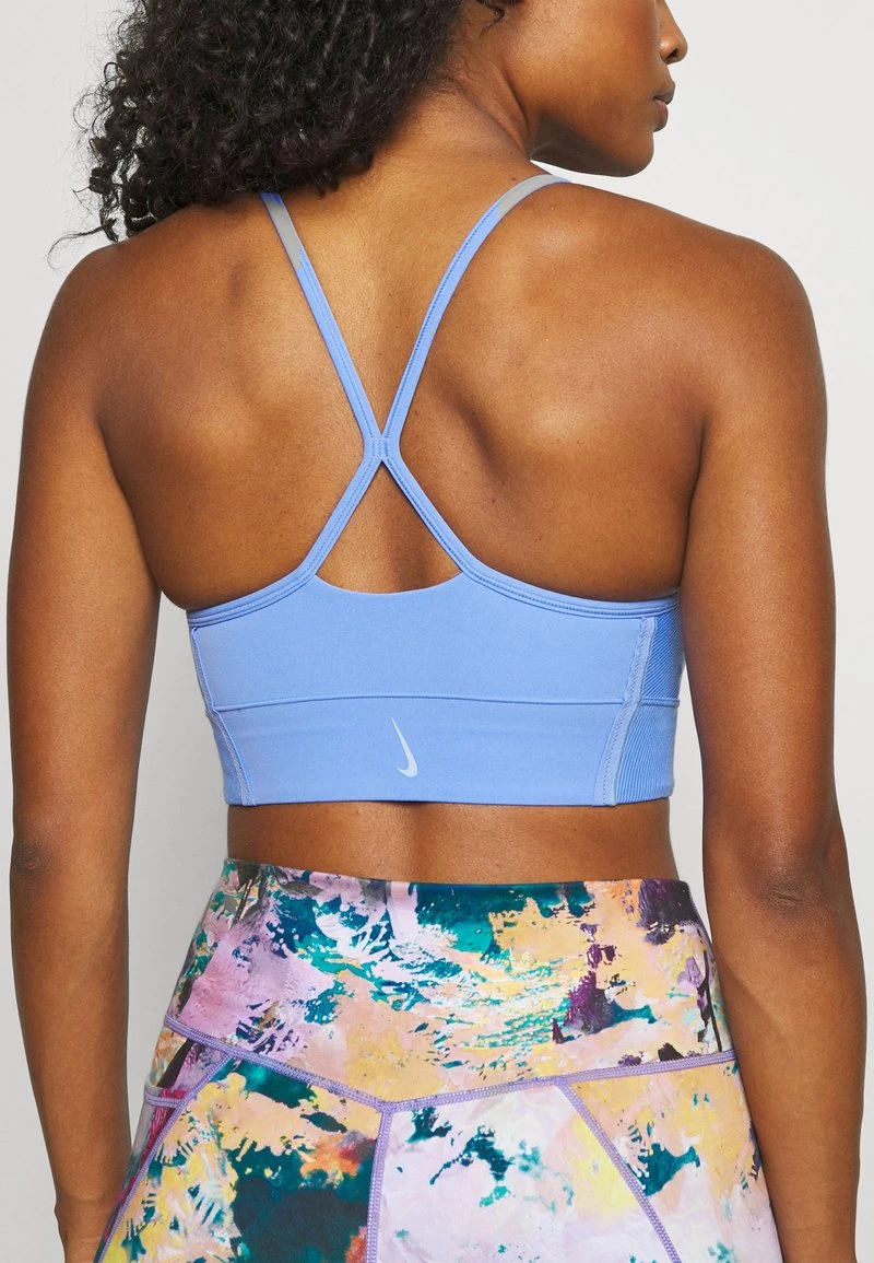 Nike Performance Damen INDY BRA - Sport-BH Mit Leichter Stützkraft - Royal Pulse/aluminum 6 Nike Performance Damen INDY BRA - Sport-BH Mit Leichter Stützkraft - Royal Pulse/aluminum – Bild 6