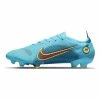 Nike Performance Unisex MERCURIAL VAPOR ELITE - Fußballschuh Stollen - Chlorine Blue Marina Laser Orange