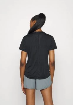 Nike Performance Damen RUN - T-Shirt Print - Black/white -Angebote Nike Store a6c2a40aae274592a985e3d700af00d6