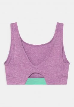 Nike Performance Kinder LUXE BRA - Sport BH - Violet Shock/white/mint Foam -Angebote Nike Store a740ffacb05e4bd08b0120e249e3870e