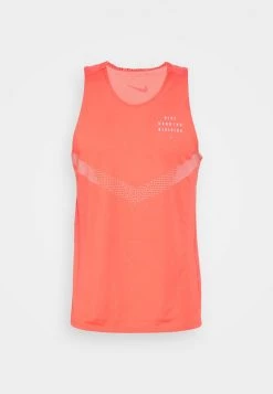 Nike Performance Herren RUN RISE TANK - Top - Magic Ember/reflective Silver