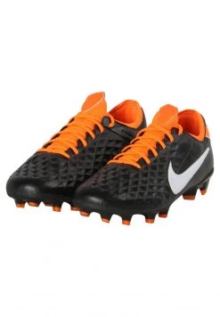 Nike Performance Herren LEGEND ELITE - Fußballschuh Nocken - Schwarz/orange (704)