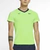 Nike Performance Herren T-Shirt Print - Lime Glow/obsidian/lime Glow/obsidian